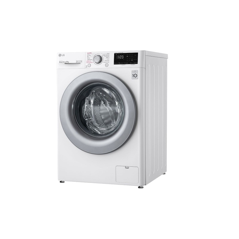 LG F4WV309S4E Lavatrice Intelligente AIDD 9kg Vapore 1400 Giri min Carica frontale Classe B