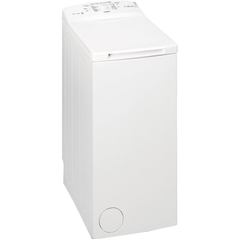 Whirlpool TDLR 6230L IT N machine à laver Charge par dessus 6 kg 1200 tr min D Blanc