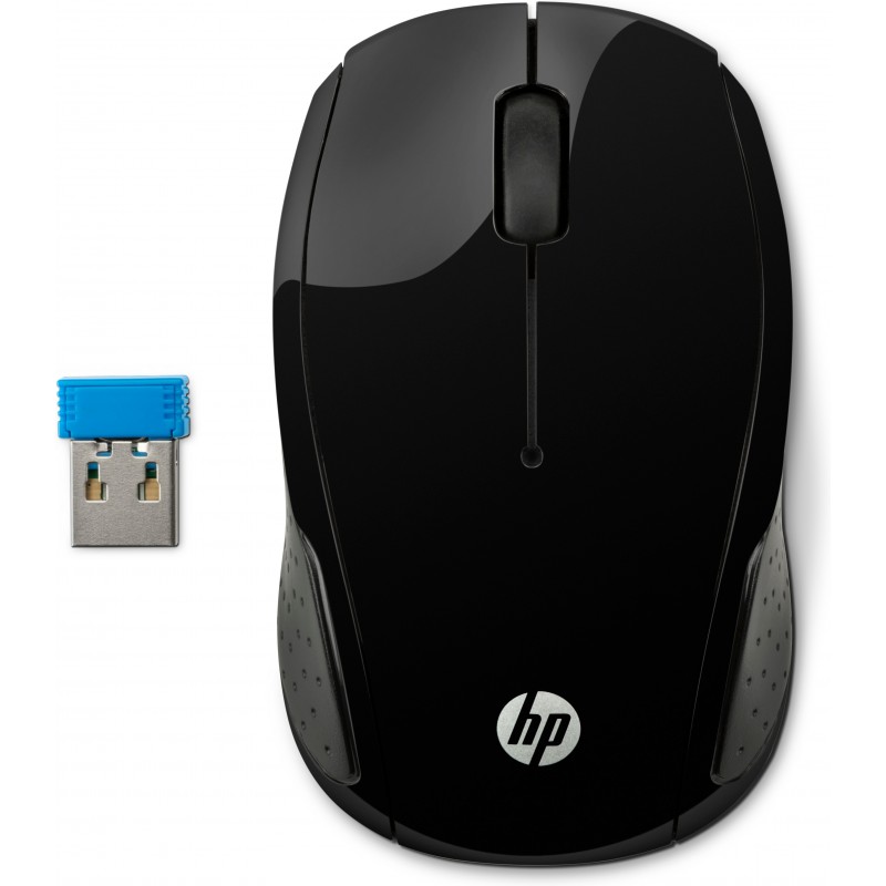 HP 200 mouse Ambidestro RF Wireless Ottico 1000 DPI