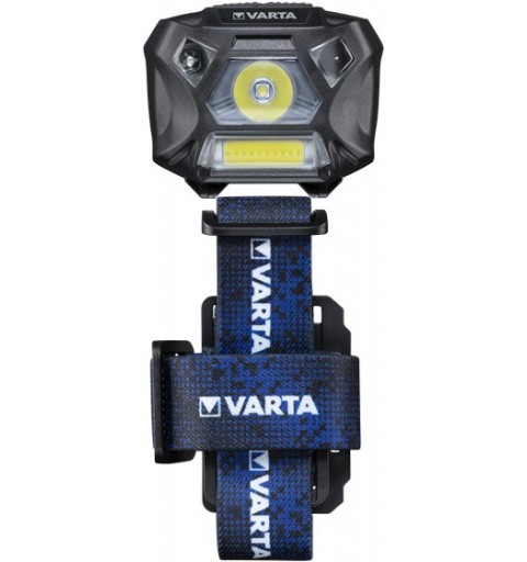 Varta WORK FLEX MOTION SENSOR H20 Black, Blue Headband flashlight LED