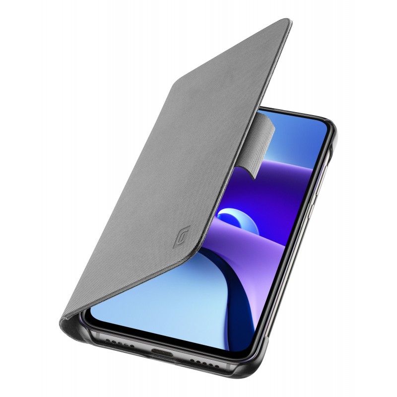 Cellularline Book - Xiaomi Redmi Note 9T 5G Essential protection with magnetic safety fastening Black
