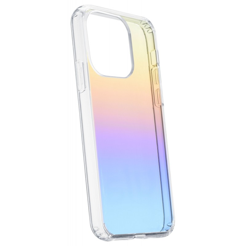 Cellularline Prisma coque de protection pour téléphones portables 15,5 cm (6.1") Housse Multicolore, Translucide