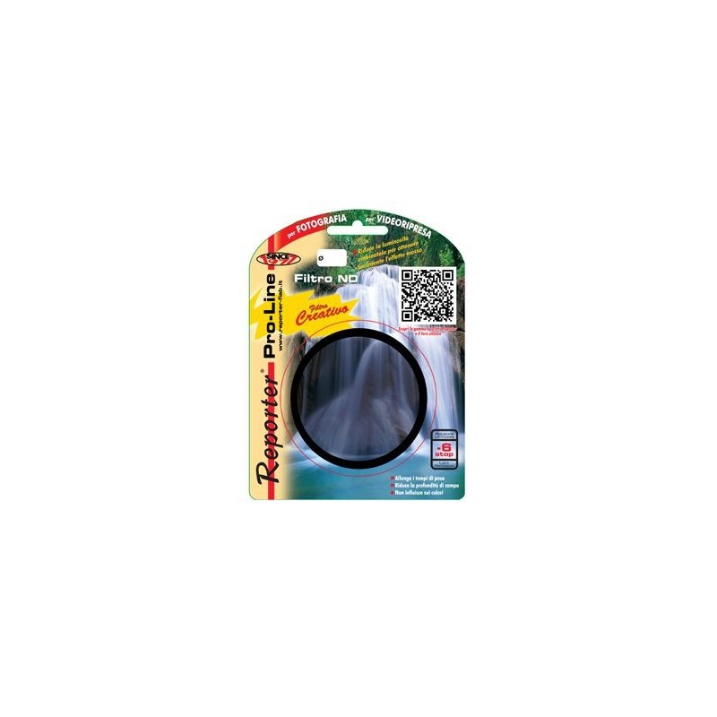 Reporter 71180 Filtro per lenti della macchina fotografica Filtro per fotocamera a densità neutra 5,2 cm Reporter 71180 Filtro per lenti della macchina fotografica Filtro per fotocamera a densità neutra 5,2 cm