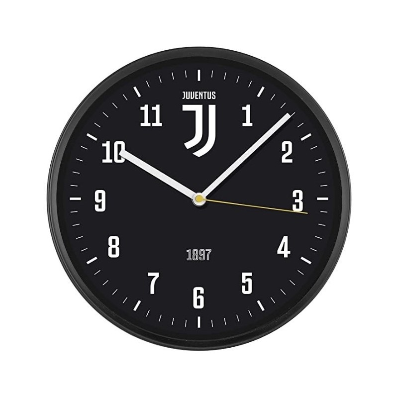 Lowell 00875JU1 wall clock Quartz wall clock Round Black