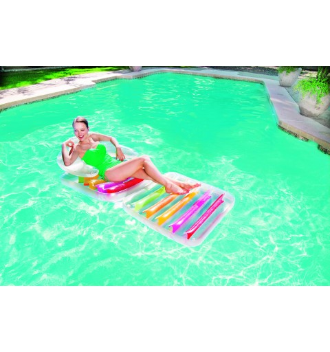 Bestway 43023 flotador para piscina y playa Multicolor Vinilo Tumbonas flotante