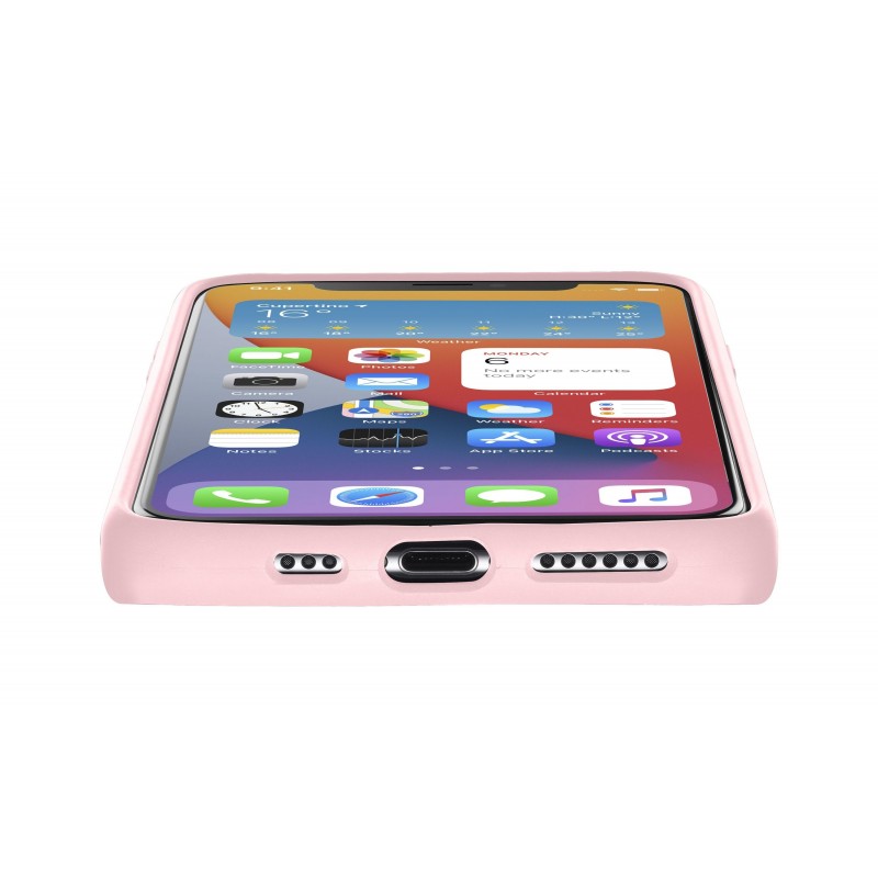 Cellularline Sensation - iPhone 12 Pro Max Custodia in silicone soft touch Rosa