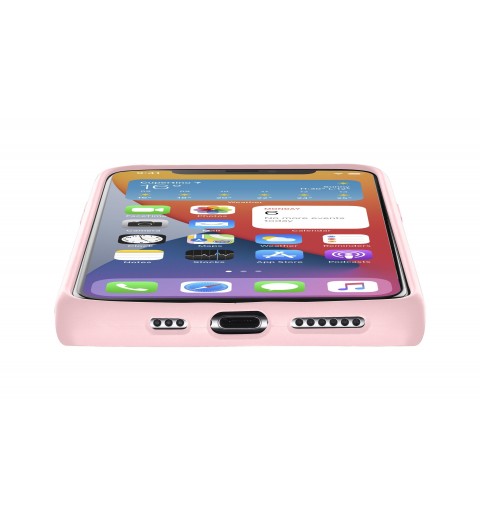 Cellularline Sensation - iPhone 12 Pro Max Custodia in silicone soft touch Rosa