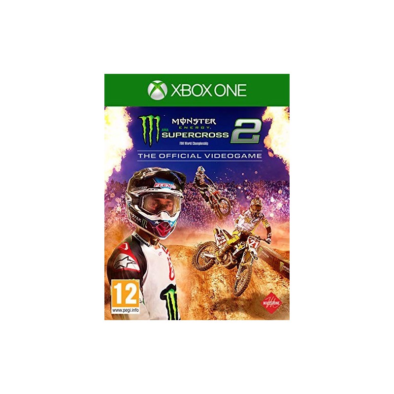 Koch Media Monster Energy Supercross The Official Videogame 2, Xbox One Standard Inglese, ITA