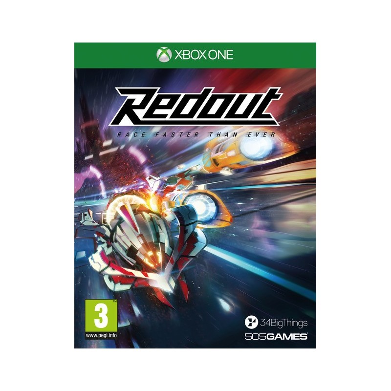 Digital Bros Redout Lightspeed Edition, Xbox One Estándar Inglés