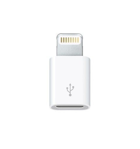 Apple MD820ZM A Kabeladapter Lightning Mikro-USB Weiß