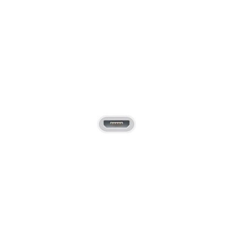 Apple MD820ZM A cambiador de género para cable Lightning MicroUSB Blanco