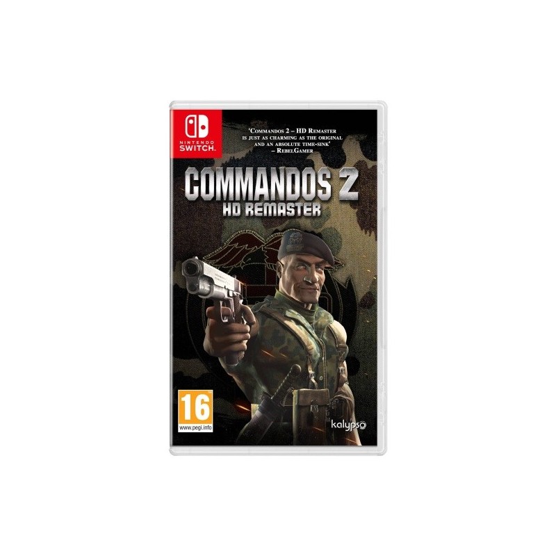Koch Media Commandos 2 - HD Remaster Remasterizada Italiano Nintendo Switch