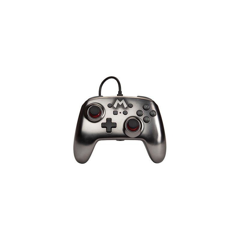 PowerA 1517917-01 accessoire de jeux vidéo Gris USB Manette de jeu Analogique Numérique Nintendo Switch