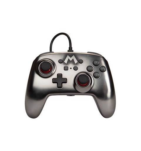 PowerA 1517917-01 mando y volante Gris USB Gamepad Analógico Digital Nintendo Switch
