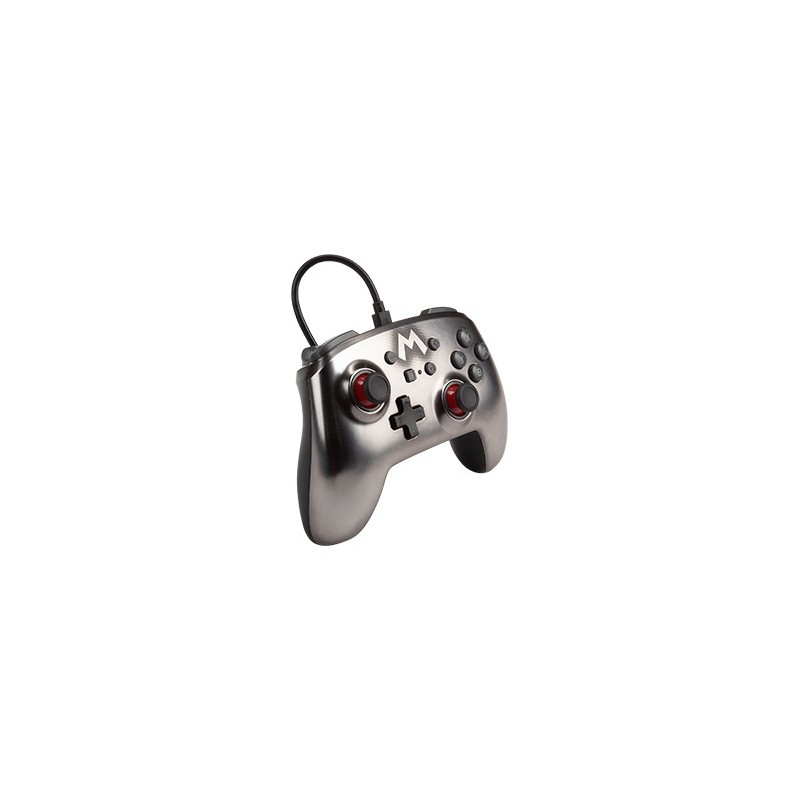 PowerA 1517917-01 mando y volante Gris USB Gamepad Analógico Digital Nintendo Switch