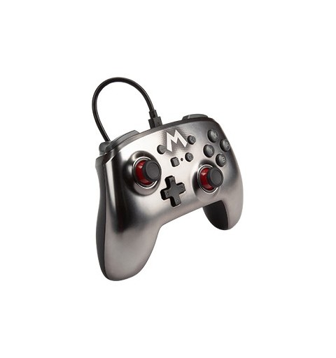 PowerA 1517917-01 mando y volante Gris USB Gamepad Analógico Digital Nintendo Switch