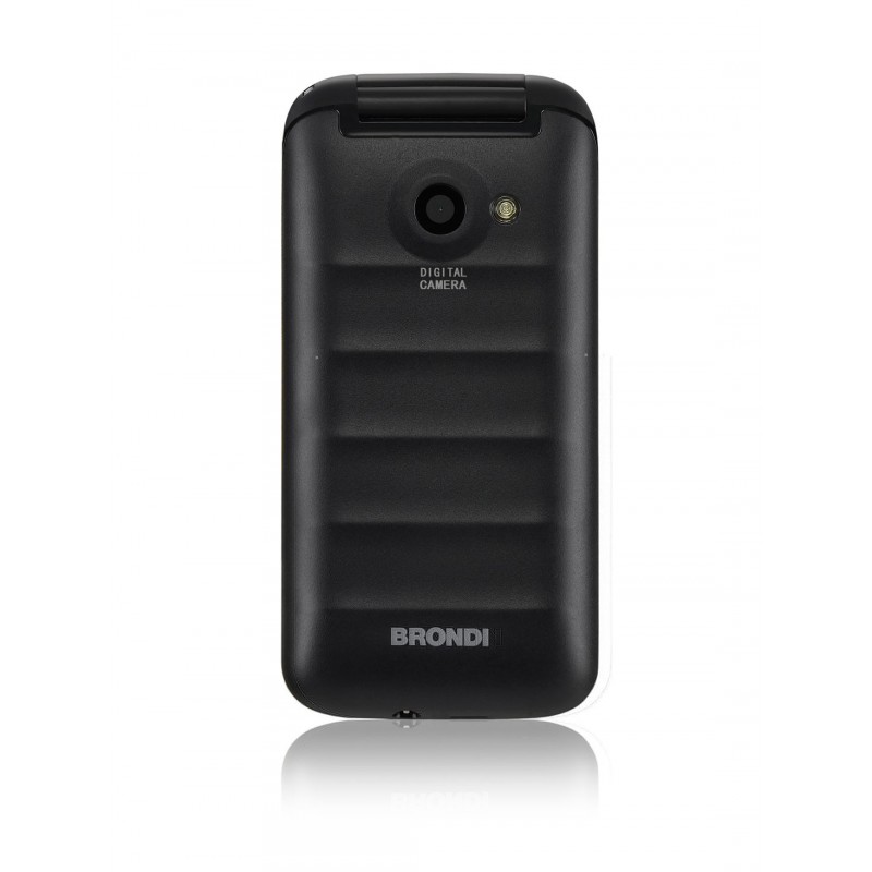 Brondi Fox 4,5 cm (1.77") 74 g Noir Téléphone numérique