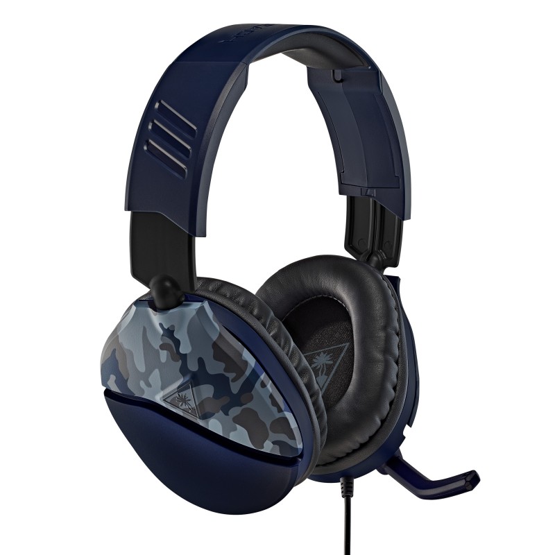 Turtle Beach Recon 70 Auricolare Cablato A Padiglione Giocare Nero, Blu, Mimetico