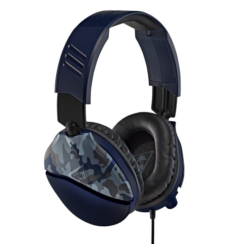 Turtle Beach Recon 70 Kopfhörer Verkabelt Kopfband Gaming Schwarz, Blau, Camouflage