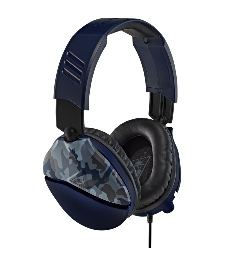 Turtle Beach Recon 70 Auricolare Cablato A Padiglione Giocare Nero, Blu, Mimetico