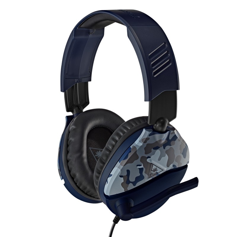 Turtle Beach Recon 70 Auricolare Cablato A Padiglione Giocare Nero, Blu, Mimetico