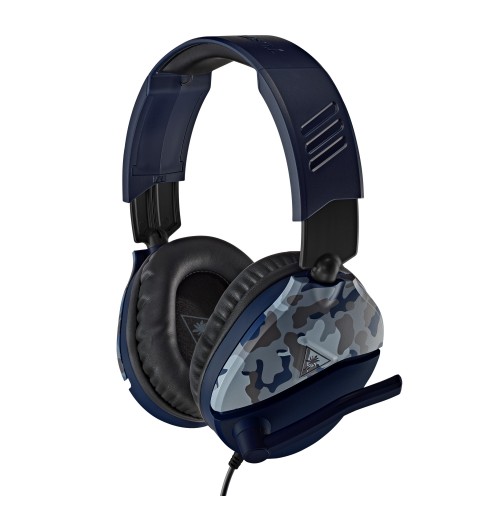 Turtle Beach Recon 70 Auricolare Cablato A Padiglione Giocare Nero, Blu, Mimetico