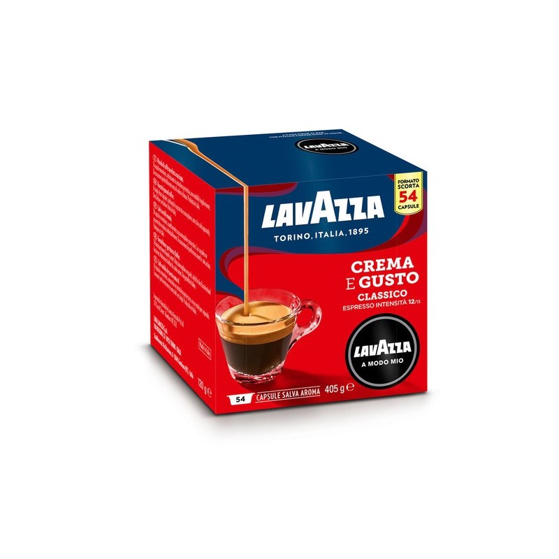 Lavazza Crema e Gusto Capsule de café Café moyennement torréfié 54 pièce(s)