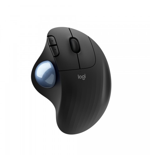 Logitech ERGO M575 mouse Mano destra Wireless a RF + Bluetooth Trackball 2000 DPI