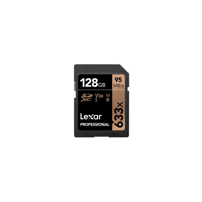 Lexar Professional 633x 128 GB SDXC UHS-I Klasse 10