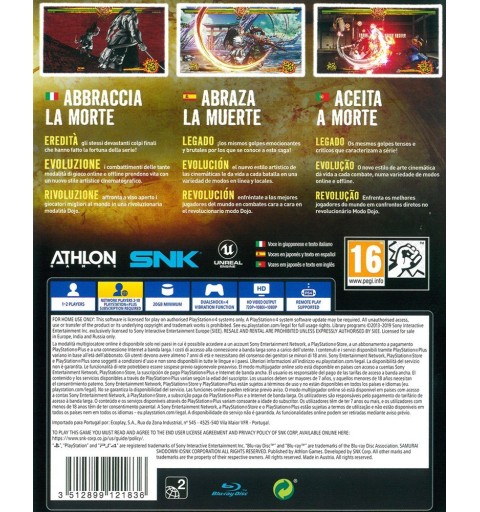 Focus Samurai Shodown (PS4) Estándar PlayStation 4