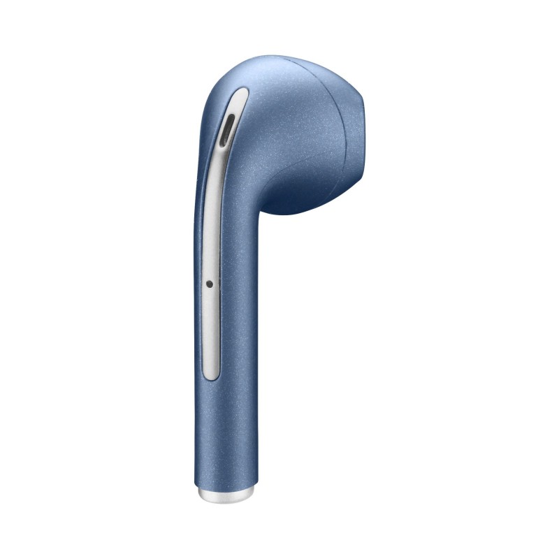 Cellularline Tuck Headset True Wireless Stereo (TWS) In-ear Calls Music Bluetooth Blue
