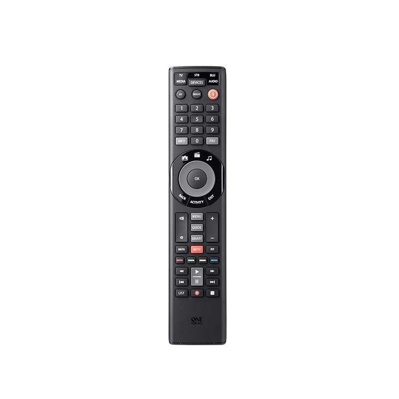 One For All Smart Control 5 remote control IR Wireless Audio, Cable, DTT, DVD Blu-ray, Game console, Home cinema system, IPTV,