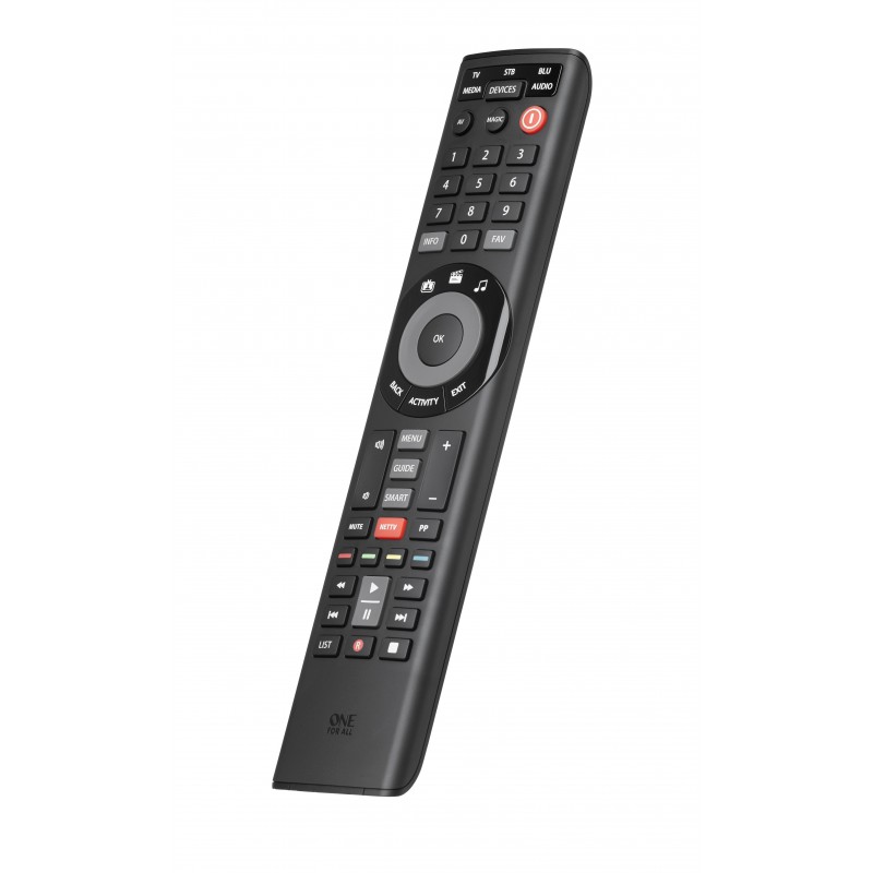 One For All Smart Control 5 remote control IR Wireless Audio, Cable, DTT, DVD Blu-ray, Game console, Home cinema system, IPTV,