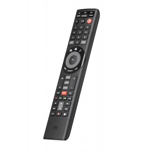 One For All Smart Control 5 mando a distancia IR inalámbrico Audio, Cable, DTT, DVD Blu-ray, Consola de juegos, Sistema de cine