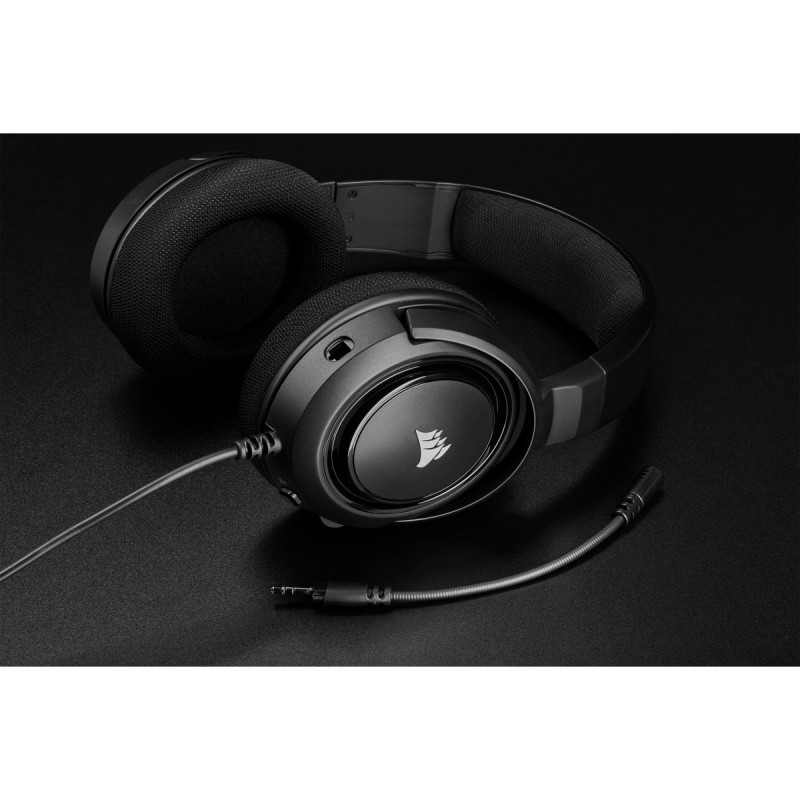 Corsair HS45 SURROUND Kopfhörer Verkabelt Kopfband Gaming Karbon