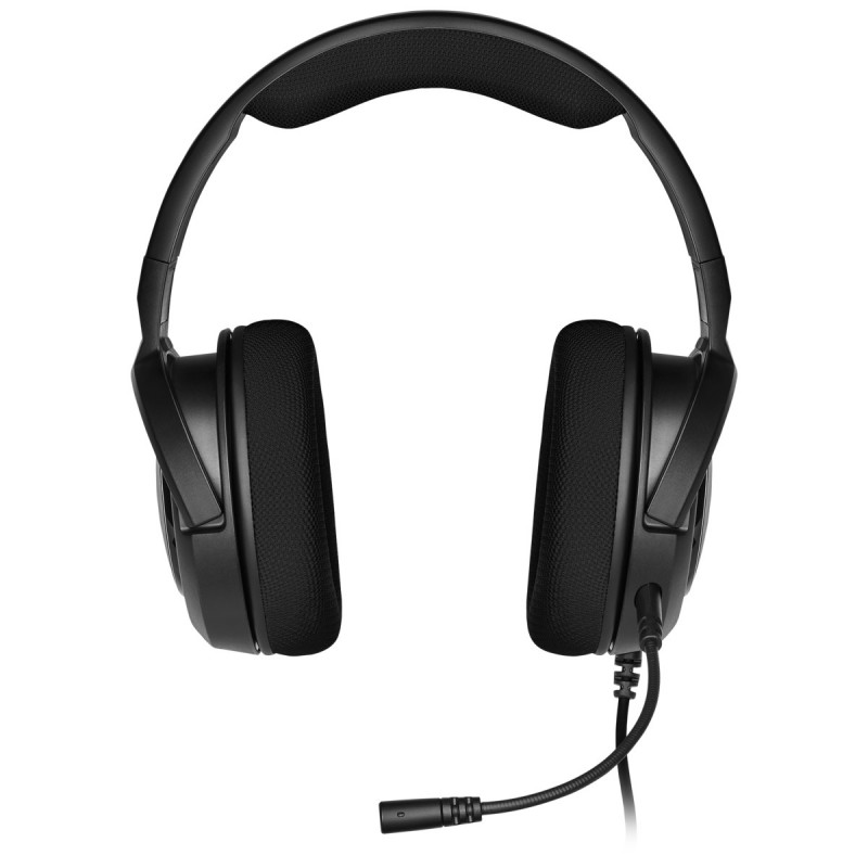 Corsair HS45 SURROUND Kopfhörer Verkabelt Kopfband Gaming Karbon