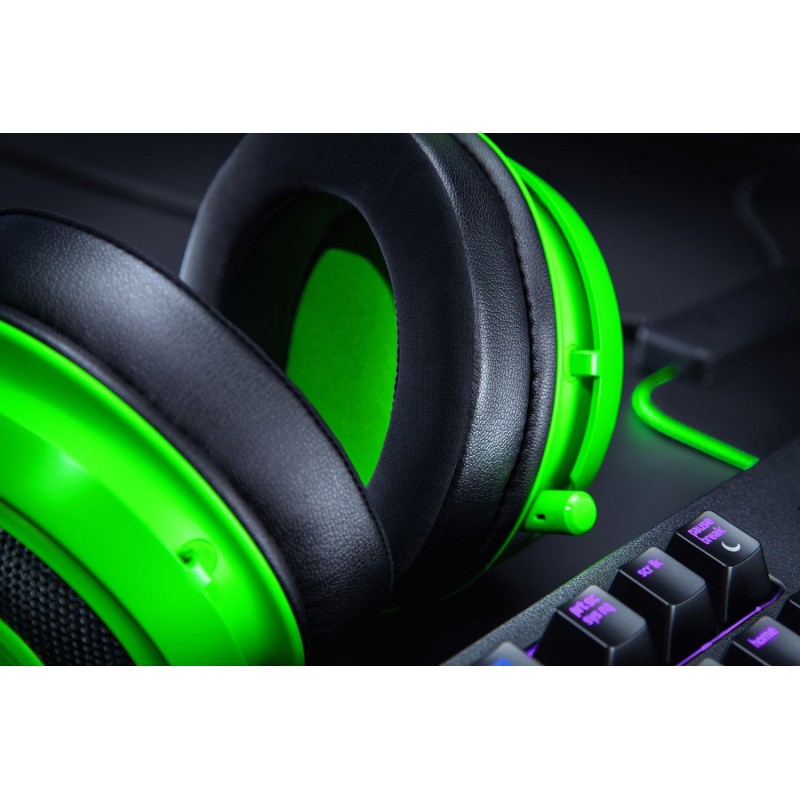 Razer Kraken Headset Wired Head-band Gaming Green
