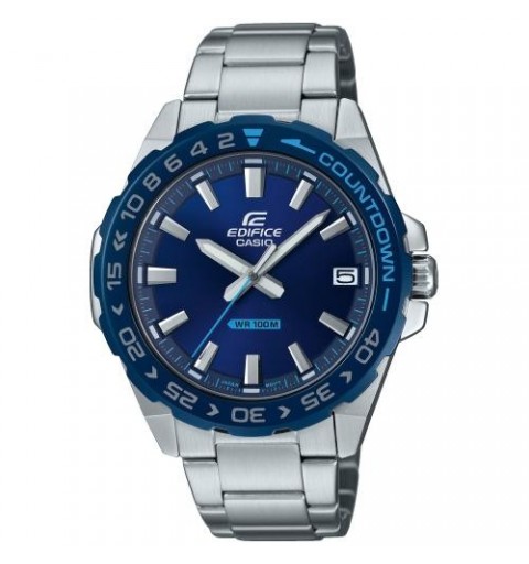 Casio EFV-120DB-2AVUEF reloj Reloj de pulsera Masculino Cuarzo Azul, Plata