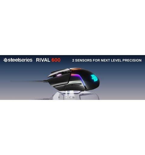 Steelseries Rival 600 Maus rechts USB Typ-A