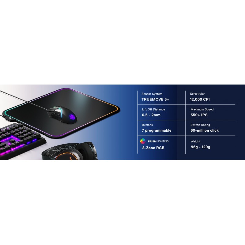Steelseries Rival 600 souris Droitier USB Type-A