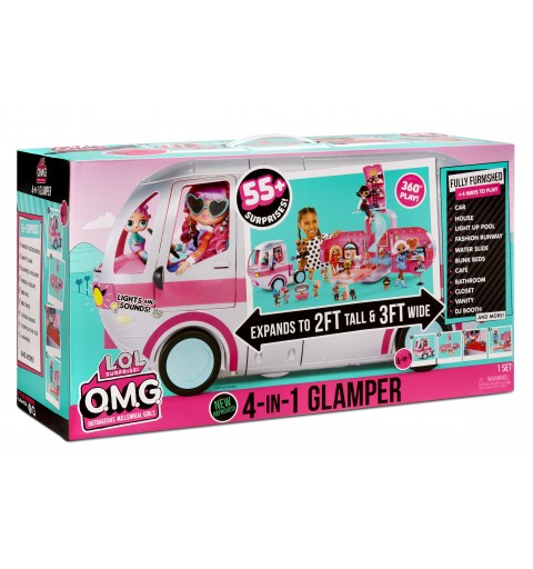 L.O.L. Surprise! OMG Glamper Doll car