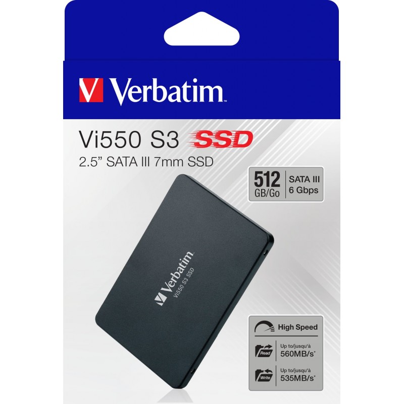 Verbatim Vi550 S3 SSD 512GB