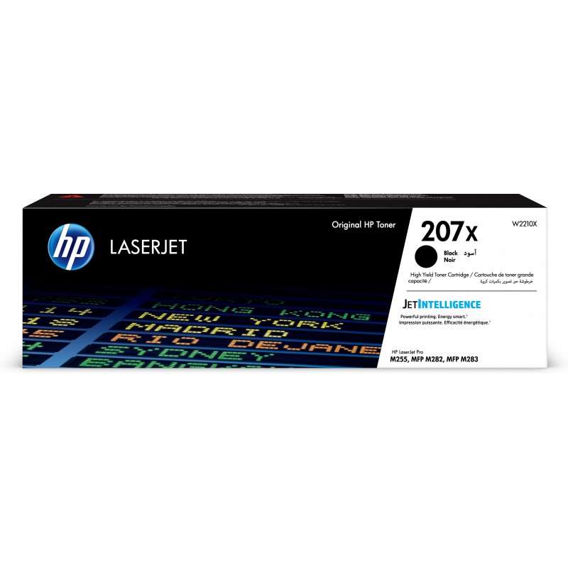 HP 207X Schwarz Original LaserJet Tonerkartusche mit hoher Reichweite