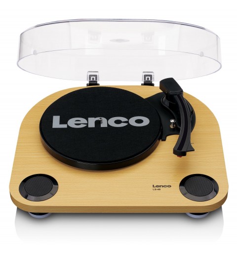 Lenco LS-40WD piatto audio Giradischi con trasmissione a cinghia Legno