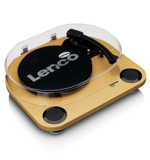 Lenco LS-40WD audio turntable Belt-drive audio turntable Wood