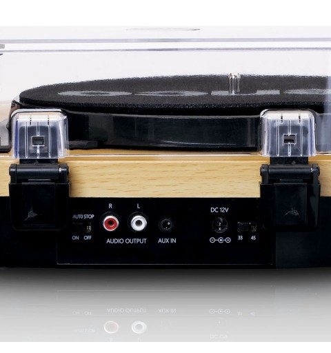 Lenco LS-40WD audio turntable Belt-drive audio turntable Wood