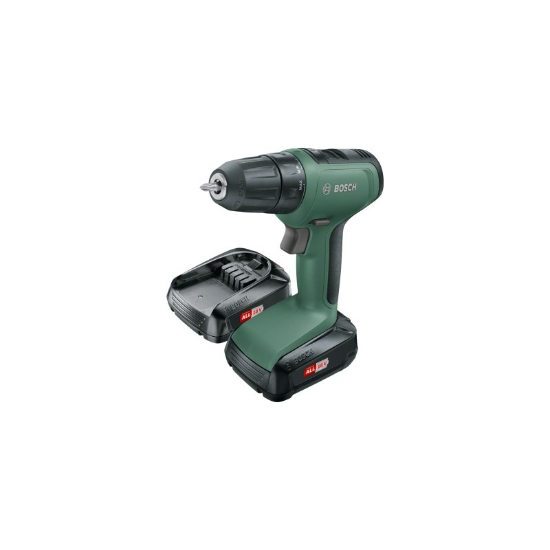 Bosch UniversalDrill 18 1450 RPM Keyless 1.19 kg Black, Green