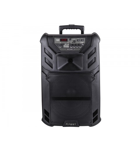 Trevi XF 1500 KB Sistema de megafonía con ruedas 120 W Negro