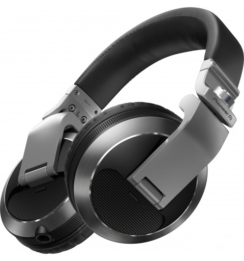 Pioneer HDJ-X7 Auriculares Alámbrico Diadema Escenario Estudio Plata