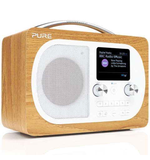 Pure Evoke H4 (Oak) Tragbar Digital Eiche